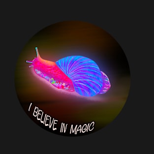 Magical snail sticker T-Shirt