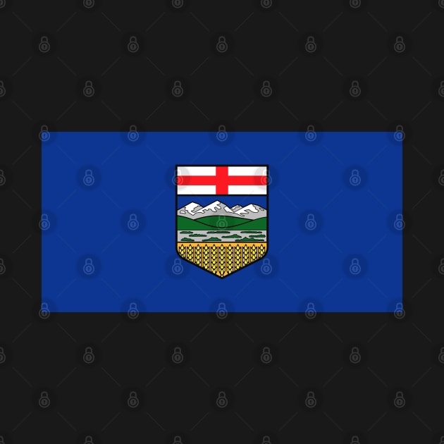 Flag of Alberta, Canada by SolarCross