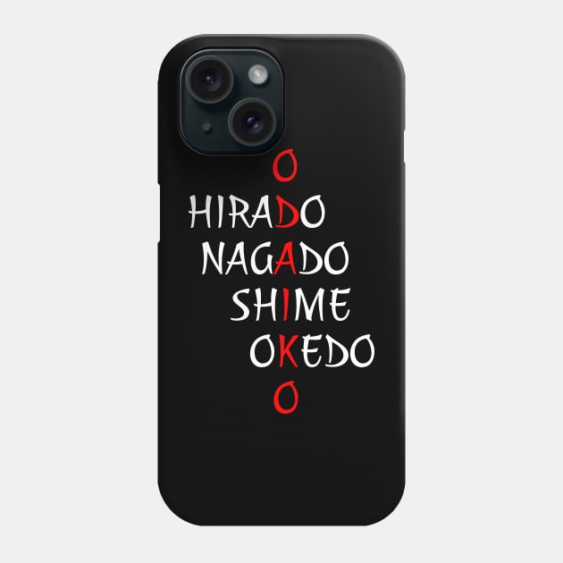 Odaiko wh red Phone Case by Austin Taiko