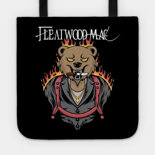 Bear wood mac Tote