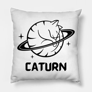 Caturn Pillow