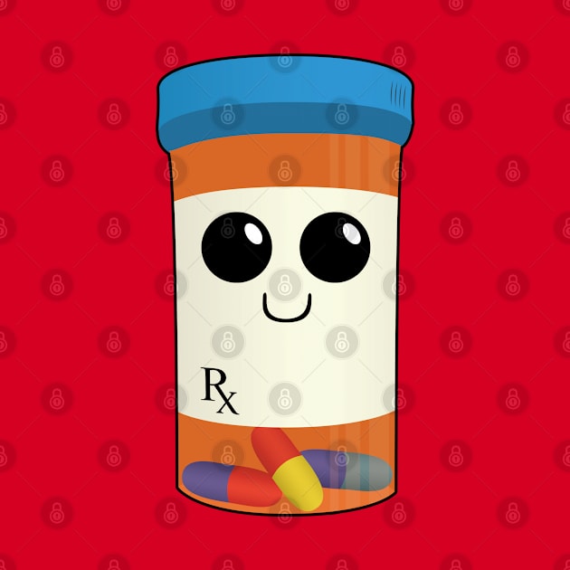 Rex the Pill Bottle - Drug Buddies by Strangers With T-Shirts