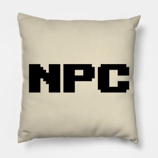 Non-Playable Character Pillow