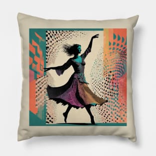 Dancing Woman Pillow