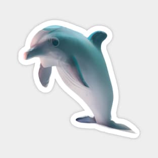 Cute Dolphin Drawing Magnet