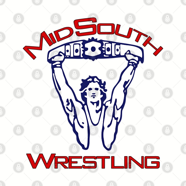 MID SOUTH WRESTLING CLASSIC LOGO by Shane-O Mac's Closet