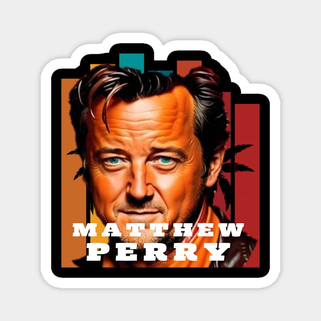 RIP Matthew perry summer Magnet by 2 putt duds