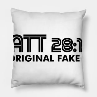 Matthew 28:11-15 The Original Fake News Pillow