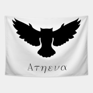 Minimalist Athena Version 2 Tapestry