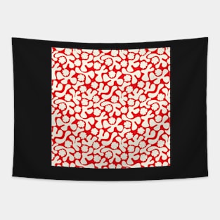 RED MATISSE INSPIRED PATTERN Tapestry