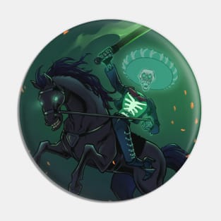 Headless Charro Pin