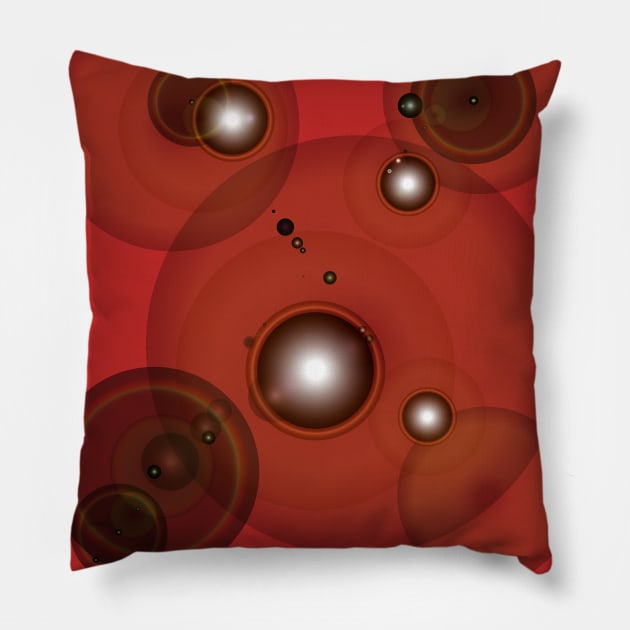 The radioactive planets and the sun are beautiful Pillow by today logo design