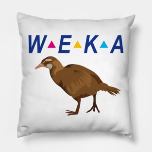 WEKA Native New Zealand Bird Pillow