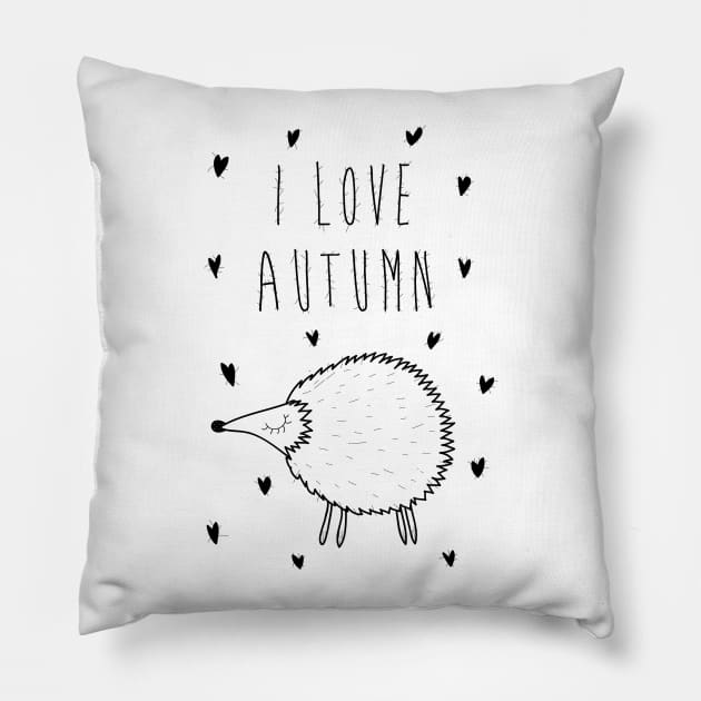 I love autumn Pillow by coclodesign