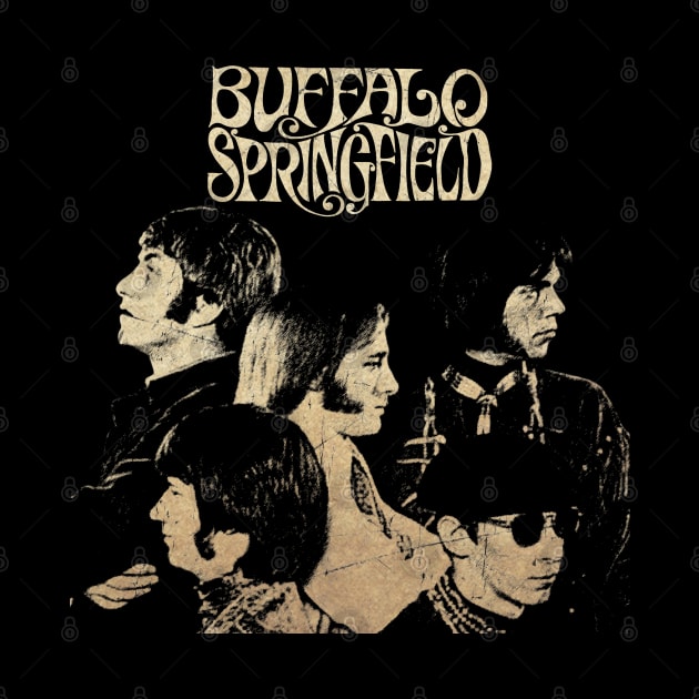 Buffalo Springfield Retro Vintage by GekNdangSugih