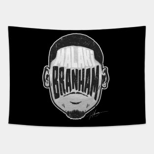 Malaki Branham San Antonio Player Silhouette Tapestry