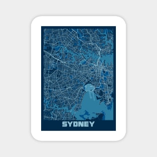 Sydney - Australia Peace City Map Magnet