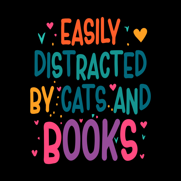 easily distracted by cats and books by David Brown
