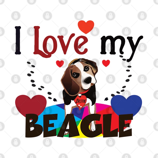 I love my Beagle by Made2inspire