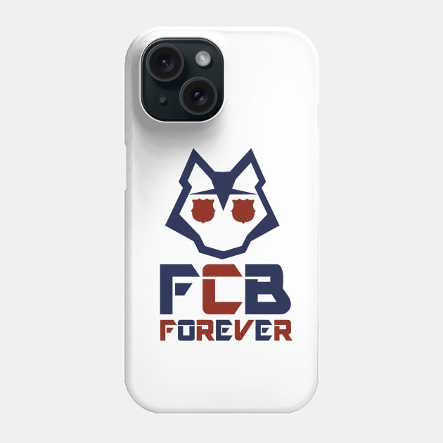 Wolf FCB forever Phone Case by Forart