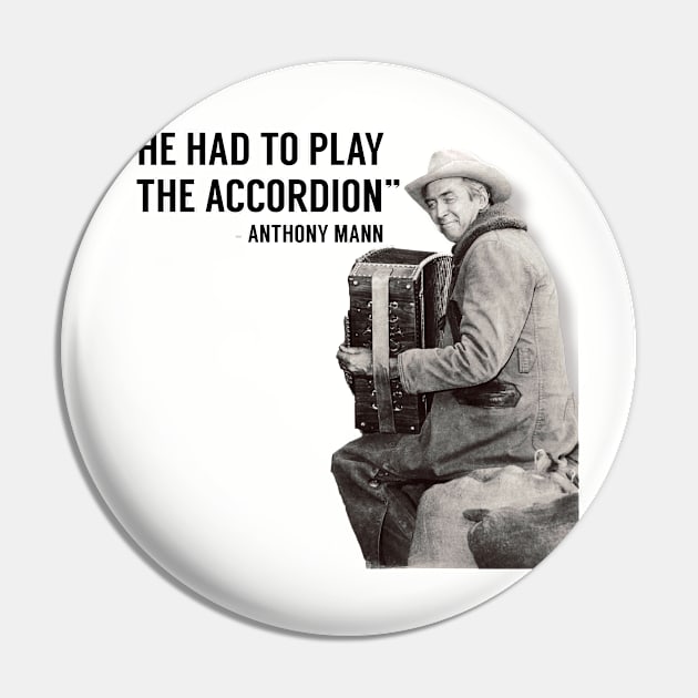 Jimmy Stewart had to play the Accordion Pin by Video Barn Home Entertainment 