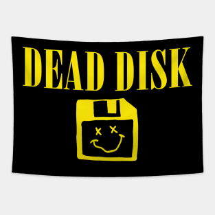 Grungy Dead Disk Tapestry