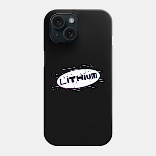 Ellipse Glitch - Lithium Phone Case