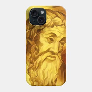 Strabo Golden Portrait | Strabo Artwork 9 Phone Case