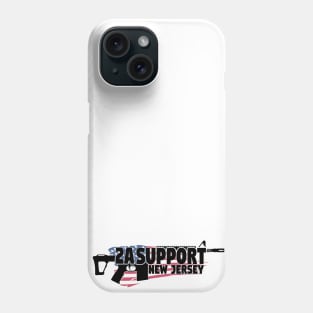 2A Support New Jersey USA Phone Case