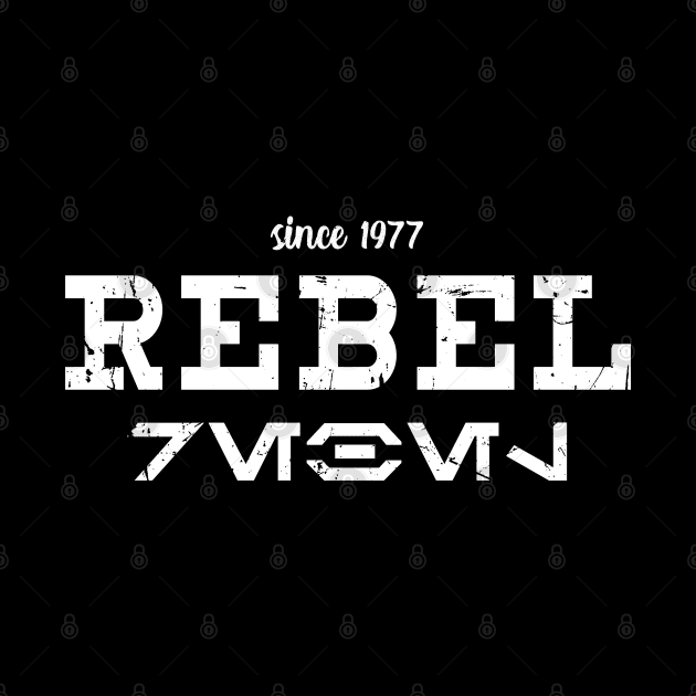 REBEL Streetwear WHITE by PopCultureShirts