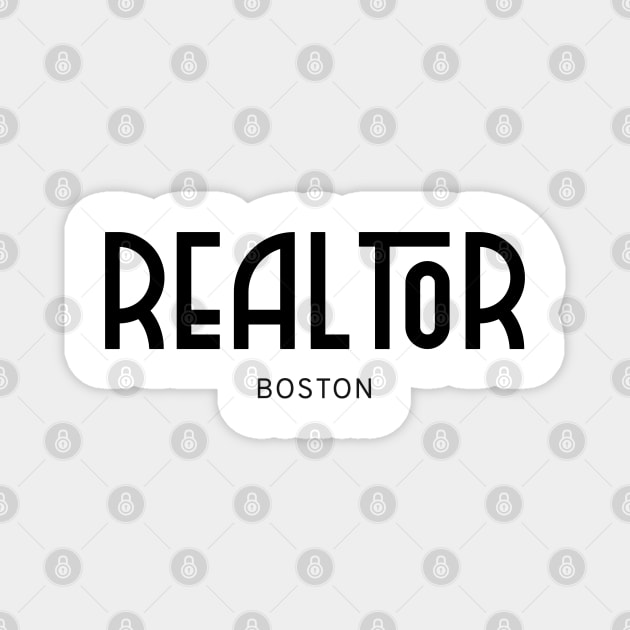 BOSTON Real..tor Magnet by REG