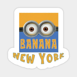 DESPICABLE MINION AMERICA NEW YORK Magnet