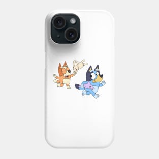 Bluey Running Phone Case