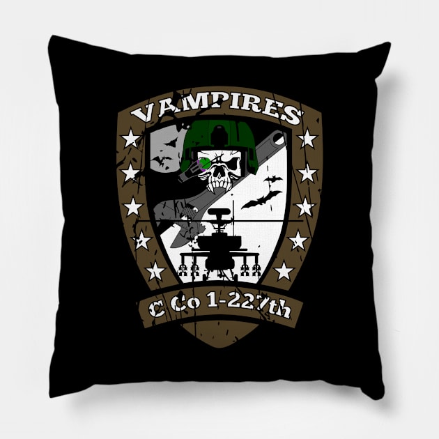 C/1-227th Vampires Pillow by Aviation Designs