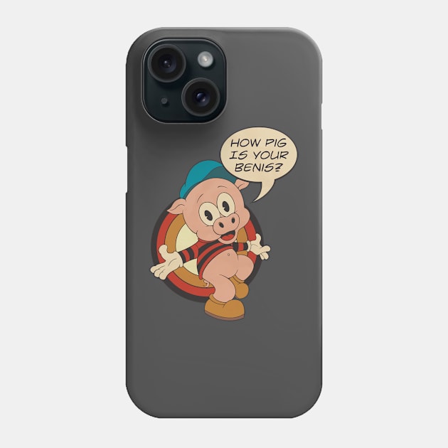 How Pig… Phone Case by blackdrawsstuff