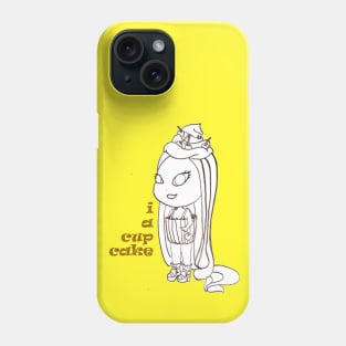 i a cup cake Phone Case