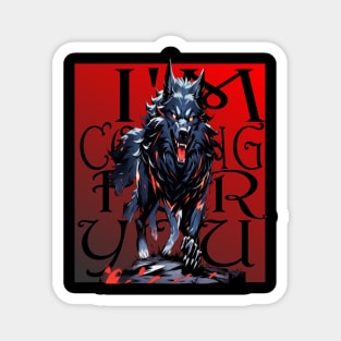 WOLF - Little Red Riding Hood Magnet