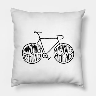 Biking Forever Pillow