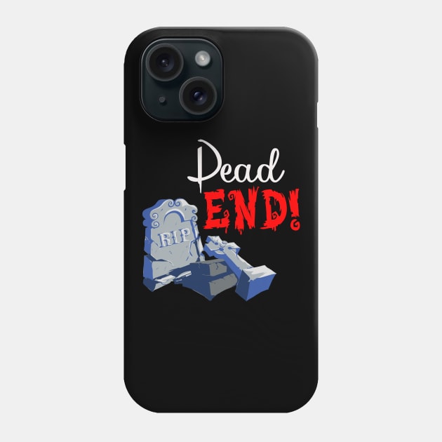 Halloween Dead End Graveyard Costume Phone Case by koolteas
