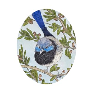 Fairy wren on a branch T-Shirt