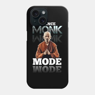 Silence - Monk Mode - Stress Relief - Focus & Relax Phone Case