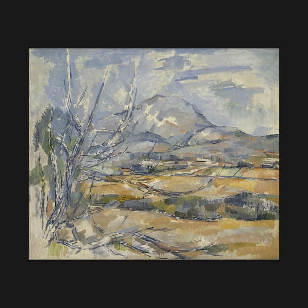 Montagne Sainte-Victoire by Paul Cezanne by Classic Art Stall