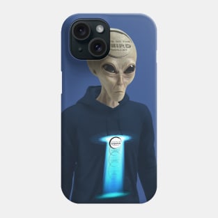 Taylock Wearing BOTW UFO Hoodie Phone Case