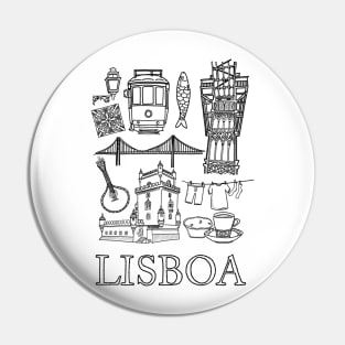 Best of Lisbon Pin