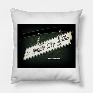 Temple City Boulevard, Rosemead, CA by Mistah Wilson Pillow