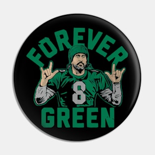 Aaron Rodgers New York Forever Green Pin