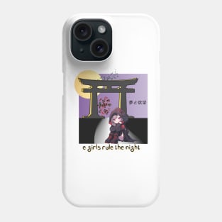 Chibi e-girl Phone Case