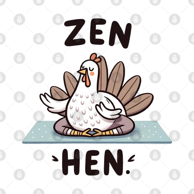 Zen Hen by MZeeDesigns