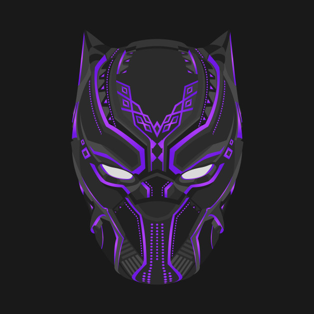 Black Panther Purple Black Panther Kids T Shirt TeePublic Black Panther Purple Black Panther Kids T Shirt TeePublic