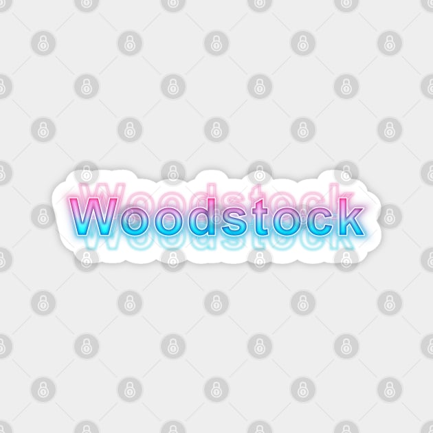 Woodstock Magnet by Sanzida Design